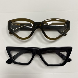 Thiết kế độc đáo dày Acetate gọng kính, thích hợp cho mặc hàng ngày, trang trí hợp thời trang, hỗn hợp bán buôn - Product Image 5