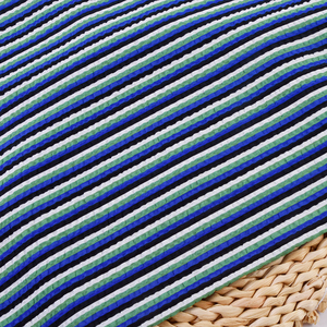 Vải cotton 100% dệt, nhăn tự nhiên, nhẹ, sọc in kỹ thuật số, thoáng khí, bán buôn, dùng cho túi xách & quần áo - Product Image 3