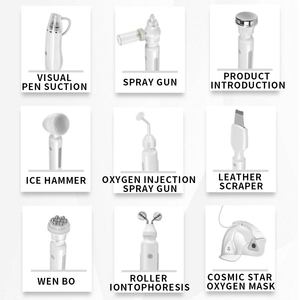 Professional 9 in 1 Beauty Machine 7-Color Deep Cleansing Oxygen Aqua Peel Jet Dermabrasion for <b>UK</b> & <b>US</b> Facial Skin Care <b>UK</b> <b>Plug</b> - Product Image 5
