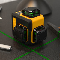 LD-3FG haute précision 3D 12 lignes niveau Laser à faisceau vert auto-nivellement outil électrique à lignes transversales