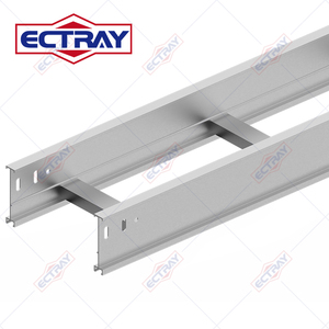 Ectray thang thép loại OEM ODM thang cáp chất lượng cao quản lý cáp khay dây mạ kẽm thang Cáp - Product Image 5