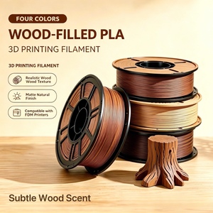 Filamento PLA para Impresora 3D Zorvant con Relleno de Madera, 1.75mm, 1kg, Material de Impresión 3D Ecológico, Textura de Grano de Madera Natural - Product Image 2