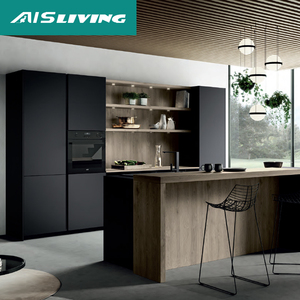 Mauritius Miếng Dán Tủ Bếp Truyền Thống Bằng Composite Miếng Lắc Tủ Bếp Màu Đen Bóng Trực Tiếp Từ Trung Quốc - Product Image 2