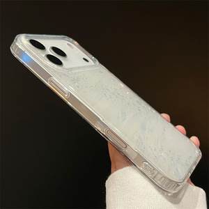 Nuovo guscio modello <span class=keywords><strong>arcobaleno</strong></span> IMD custodia per telefono cellulare per <span class=keywords><strong>iPhone</strong></span> 17 Air 16 15 Pro Max Glitter gradiente PC Tpu proteggere Star River <span class=keywords><strong>Cover</strong></span> - Product Image 5