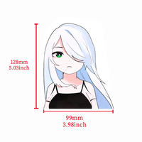 Course personnalisée claque JDM dérive populaire dessin animé planche à roulettes anime voiture tueur vinyle autocollant décalcomanie