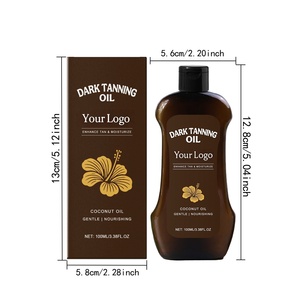 OEM Formule peptidique nourrissante Huile hydratante bronzante pour le corps pour un éclat de bronze naturel et une hydratation du visage - Product Image 6