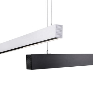 Trần trong nhà gắn đèn <span class=keywords><strong>LED</strong></span> ánh sáng tuyến tính 2ft 4ft 5ft 1200mm 40W có thể liên kết lên và xuống dẫn ánh sáng tuyến tính - Product Image 1