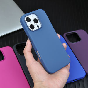 Venta caliente <span class=keywords><strong>precio</strong></span> directo de fábrica de lujo de peso ligero de silicona líquida fundas para teléfonos móviles para <span class=keywords><strong>iPhone</strong></span> 16 15 14 13 <span class=keywords><strong>12</strong></span> <span class=keywords><strong>Pro</strong></span> Max - Product Image 2