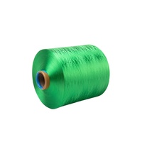 Fil DTY 100% Polyester 150/48 Semi-terne HIM, Teint par mélange, Écologique, Absorbant l'humidité, pour Couture et Broderie