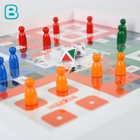 Jeu de société Ludo en gros personnalisé, nouveau design, différents types de jeux d'échecs en bois pour les fêtes et l'extérieur