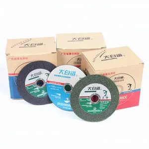 Cutting disc 100 angle grinder grinding wheel disc 105*1.2*16 stainless steel metal double mesh grinding wheel disc