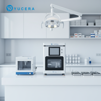 YUCERA-6X Excepcional Máquina de Fresado CAD CAM para Laboratorio Dental, Equipo de Sistema de Corte Húmedo/Seco para Zirconia y Metal