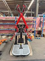 Nouvelle conception de machine de musculation à traction, machine à traction latérale en forme de X, machine à traction latérale isolatérale