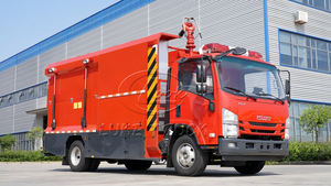 Camión de Bomberos Isuzu con Sistema Inteligente de Espuma de Aire Comprimido (CAFAS) para Ingeniería Municipal, Hecho en China - Product Image 6