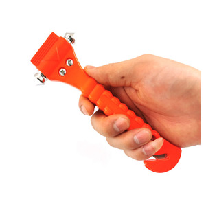 Marteau de sécurité pour voiture Outil d'évacuation et de sauvetage avec brise-vitre automatique Coupe-ceinture de sécurité dans les véhicules d'urgence routière - Product Image 3