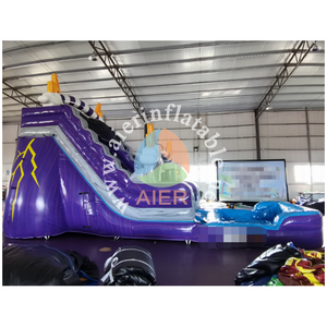 Tobogán Acuático Inflable Comercial Ice Storm para Niños, Tobogán Acuático Inflable de PVC con <span class=keywords><strong>Piscina</strong></span> para Alquiler en Fiestas - Product Image 4