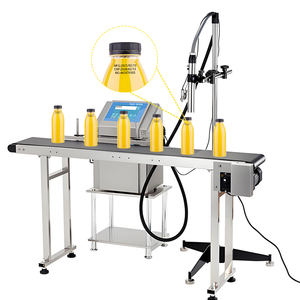 Máquina de codificación por lotes Cij Impresora de inyección de tinta Precio barato Fecha Tapa de botella de plástico Marcado de cables Caducidad de tubería inoxidable Fabricante - Product Image 1