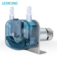 Bomba Dosificadora de Jugo y Sirope LeiRong BP3000ml/min, Bomba Peristáltica Pequeña, Micro, Mini, de 24V para Máquinas de Café y Bebidas