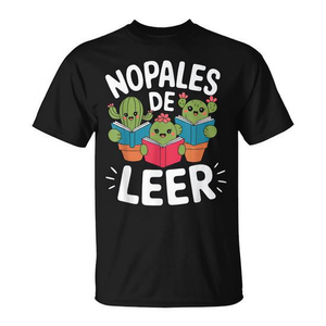 T-shirt pour enseignant en espagnol Nopales De Leer, enseignant bilingue - Product Image 2