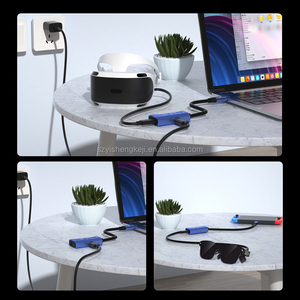 3-en-1 AR Gafas <span class=keywords><strong>USB</strong></span> Hubs Smart Data <span class=keywords><strong>Adapter</strong></span> Converter para Switch Steam Deck ROG Console 4K 60HZ Type-<span class=keywords><strong>C</strong></span> PD100W Carga rápida - Product Image 5