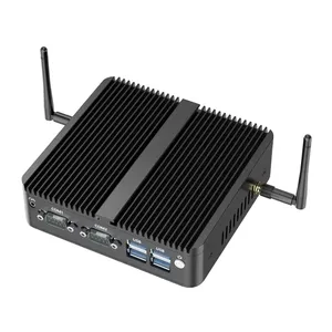 N100 Mini <span class=keywords><strong>PC</strong></span> <span class=keywords><strong>4GB</strong></span> DDR4 Quad-Core Fanless Dual Gigabit Ethernet 6 * Windows10 Linux Router Firewall AU SSD Industrial Nueva condición - Product Image 4