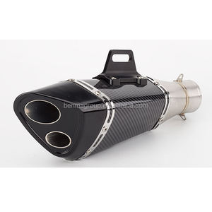 <span class=keywords><strong>Silencieux</strong></span> d'échappement universel pour moto de 51 mm avec double sortie pour <span class=keywords><strong>FZ1</strong></span> R6 R15 R3 ZX6R ZX10 Z900 1000 K7 K8 NINJA - Product Image 4