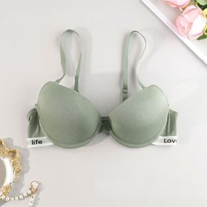 Sujetador Deportivo Ajustable para Mujer con Aros de Acero, Bandas <span class=keywords><strong>El</strong></span>ásticas Transpirables, Copas Sin Costuras, Tejido de Punto, Estilo Inglés - Product Image 6