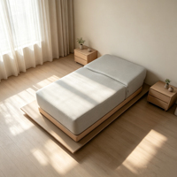 Table de massage électrique multifonctionnelle pour salon de beauté et spa, avec design capitonné, idéale pour les soins des cils