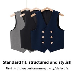 Uniforme Escolar Estilo Británico para Niños <span class=keywords><strong>de</strong></span> Primaria, Unisex, Poliéster, Personalizado para Primavera/Otoño/Verano, <span class=keywords><strong>Coro</strong></span> - Product Image 5