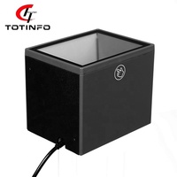 Pembaca Kartu Identitas Eropa TOTINFO Table OCRB, Mendukung Pemindaian Kode QR dan Kode Batang 1D, Sensor CMOS, Kabel USB 2m, Garansi 2 Tahun