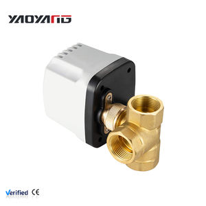 Yaygın Olarak Kullanılan Üstün Kaliteli Üç Yollu T Şekilli IP65 Su Geçirmez Pirinç Akışlı Su Motorlu 3 Telli 2 Kontrollü Elektrikli Küresel Vana - Product Image 2