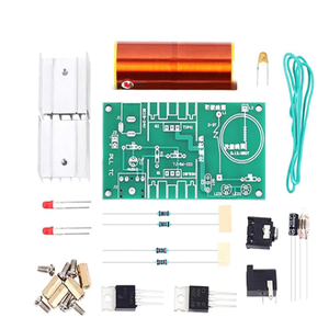 ชุดเครื่องมือ DIY ขดลวดเทสลาขนาดเล็ก DC 15-24V 15W ขดลวดเพลงเทสลาลำโพงพลาสม่าชุดอิเล็กทรอนิกส์ของเล่นวิทยาศาสตร์พลาสมา - Product Image 4