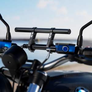 Base de montage à double clip Kewig Long <span class=keywords><strong>Cross</strong></span> Bar compatible avec les guidons de 0,875 pouces, 1 pouce, 1,125 pouces, 1,26 pouces pour accessoires de vélo, <span class=keywords><strong>moto</strong></span> et scooter - Product Image 6