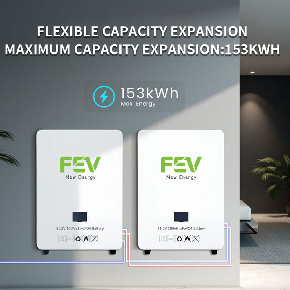 Solar Power Generation System 10-20Kw Stackable Hybrid off Grid Home Energy Storage with LiFePO4 Battery and CAN Communication · image 6