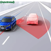 Système d'assistance à la conduite automobile BSD 77G Hz, détection d'angle mort BSM, capteur d'avertissement de changement de voie LCA, radar à ondes millimétriques