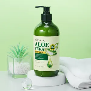 OEM ODM KORMESIC Organic Aloe Vera After-Sun repair Gel Remove soft dead skin lightening and whitening refresh shower gel