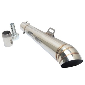 GP Universal <b>Exhaust</b> Pipe 51mm Rear Motorcycle Muffler High Temperature Resistance Touring - Product Image 5