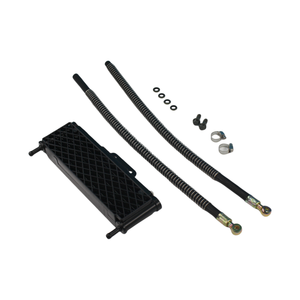 Système de refroidissement d'huile pour moto tout-terrain, refroidisseur d'huile métallique avec câbles - Product Image 4