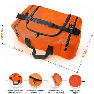 Sac vide de premiers secours médicaux, sacs d'urgence pour la randonnée, le camping, les voyages en plein air, la survie, trousse de premiers secours de grande capacité, sac vide - Product Image 3