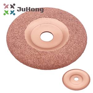 Disque plat de 4 pouces à grain grossier/fin pour bande transporteuse à râpe en carbure, grand <span class=keywords><strong>pneu</strong></span> OTR, polissage des parois latérales, réparation de pneus, outil abrasif, 1 pièce - Product Image 4