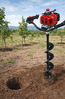 Tarière à essence Vetex en gros, 51,7 cm³, 1,5 kW, robuste, pour la plantation d'arbres et le creusement de trous pour clôtures