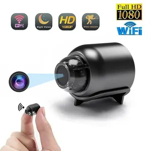 Kamera Mini pintar Hd 1080p Usb Wifi, kamera keamanan keamanan aplikasi seluler Rekaman Waktu Nyata Video Anti Maling dalam ruangan