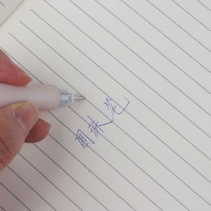 New Cute Transparent Plastic Ballpoint <b>Pen</b> With Printing Customized Print Logo Soft Grip for Children Gift - Product Image 5