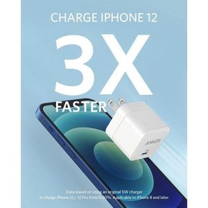 <span class=keywords><strong>Chargeur</strong></span> <span class=keywords><strong>Anker</strong></span> A2149 <span class=keywords><strong>Chargeur</strong></span> Cargador PowerPort III <span class=keywords><strong>20W</strong></span> Cube Blanc <span class=keywords><strong>Chargeur</strong></span> USB C <span class=keywords><strong>Chargeur</strong></span> PD <span class=keywords><strong>20W</strong></span> <span class=keywords><strong>Chargeur</strong></span> à charge rapide pour téléphone - Product Image 3