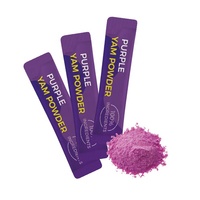 Poudre d'igname violette instantanée biologique Faitury Private Label