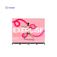 Écran d'affichage LED pliable d'intérieur CANBEST CJ PRO V2 P1.2 P1.5 P1.8 P2.5 GOB, totem numérique, bannière sans soudure pour magasin