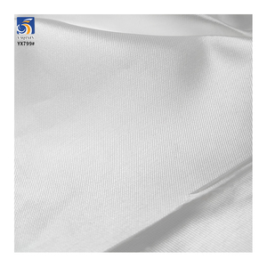 Tissu de mariage en mikado <span class=keywords><strong>blanc</strong></span> de haute qualité, satin tissé sergé 250D 160 g/m², pour robes, satin de mariage en mikado - Product Image 6