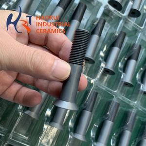 براغي/مسامير سيراميك كربيد السيليكون مخصصة حسب الطلب |   مثبتات عالية القوة من كربيد السيليكون للمعدات شبه الموصلة وذات درجات الحرارة العالية - Product Image 4