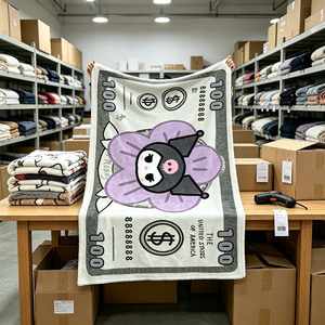 Custom <strong>Hello</strong> <strong>Kitty</strong> <strong>Blanket</strong> with logo Printed Fleece <strong>Blanket</strong> Personalized Patterns Plush sanrio Anime <strong>Blanket</strong> - Product Image 4