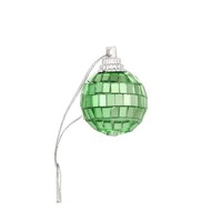 Décorations de scène pour fête de Noël, boules disco, décorations pour arbre de Noël, accessoires miroir pour améliorer l'ambiance.